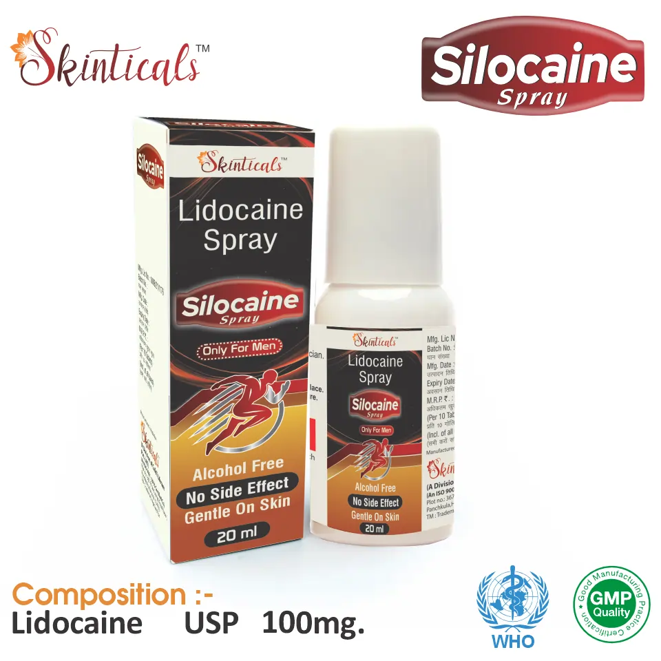Silocaine Spray for PCD Pharma Franchise